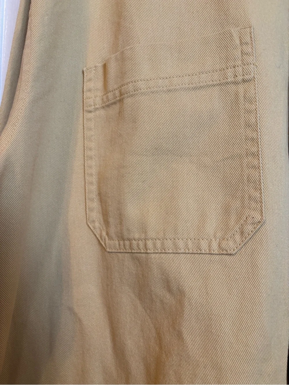 H&M Men's Overshirt Jacket - Yellow